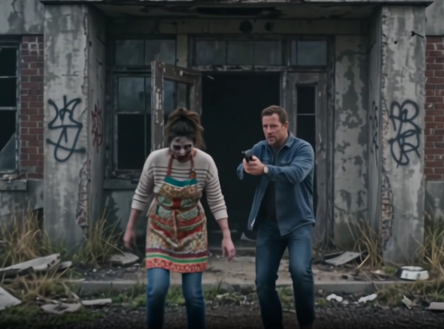 Zombie Love Story AI Video Generator: Turn Two Photos Into a Zombie Couple Video